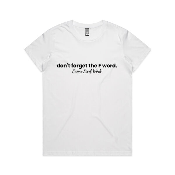 Don't forget the F word Thumbnail