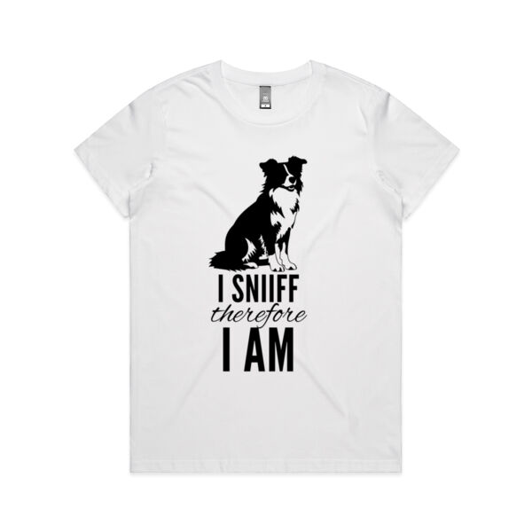 I SNIFF THEREFORE I AM BORDER COLLIE Thumbnail