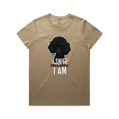 Poodle black I sniff therefore I am Thumbnail