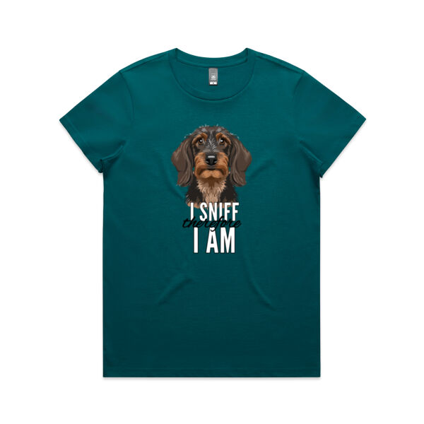 Dachshund wirehaird I sniff therefore I am Thumbnail